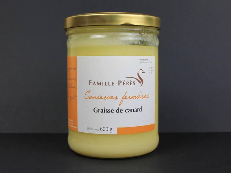 Graisse de canard crue - Achat / Vente graisse de canard pour